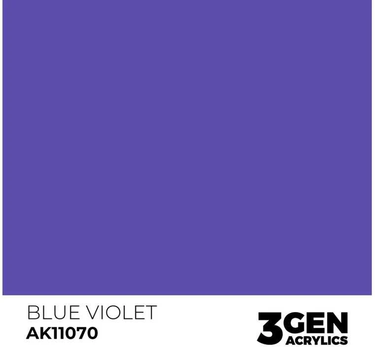 AK Interactive Mėlyna Violet 3 kartos akriliniai dažai 17 ml (AK11070)
