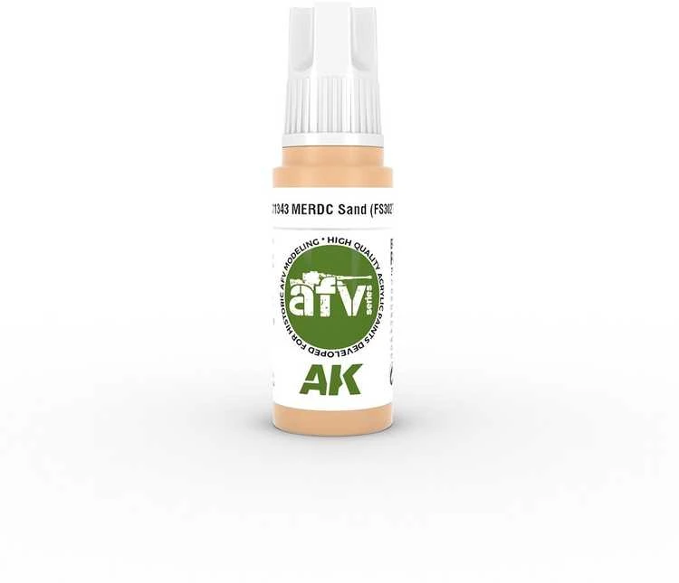 AK Interactive MERDC Sand akriliniai dažai karinei technikai 17 ml