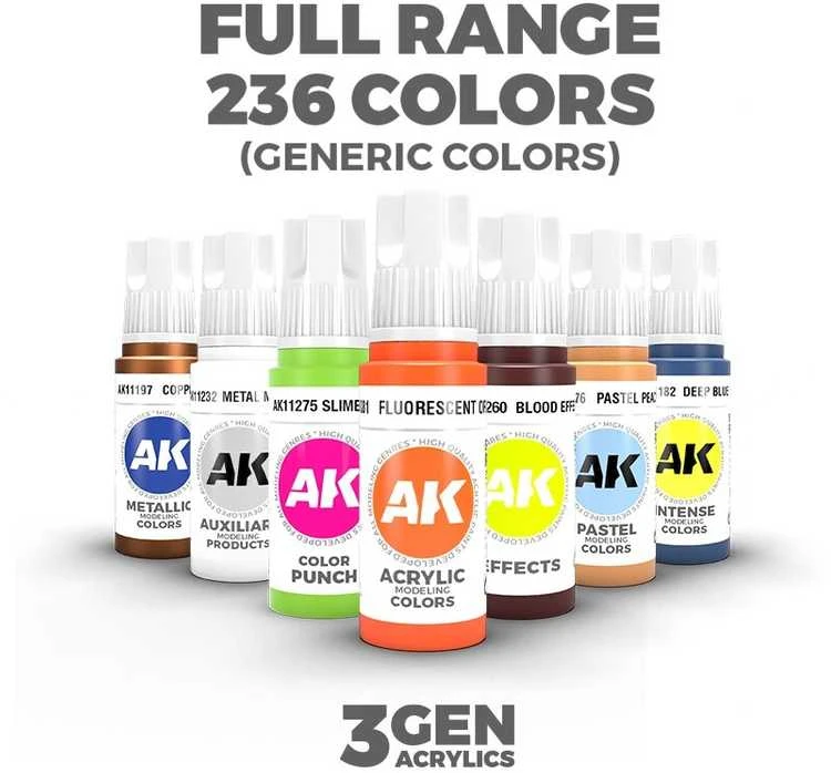 AK Interactive Middle Stone 3rd Gen akriliniai dažai 17 ml AK11124