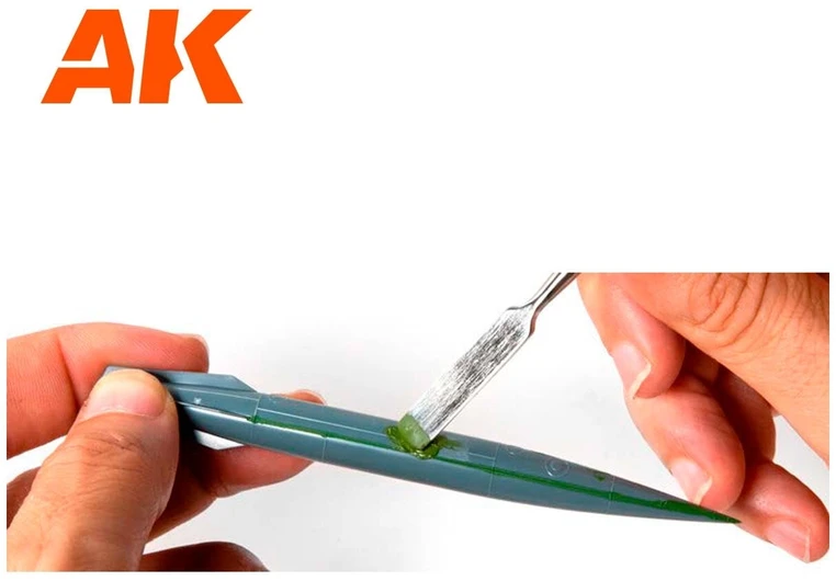 Ak Interactive Modelių žalias glaistas 20 ml, vandens pagrindo, itin smulkus