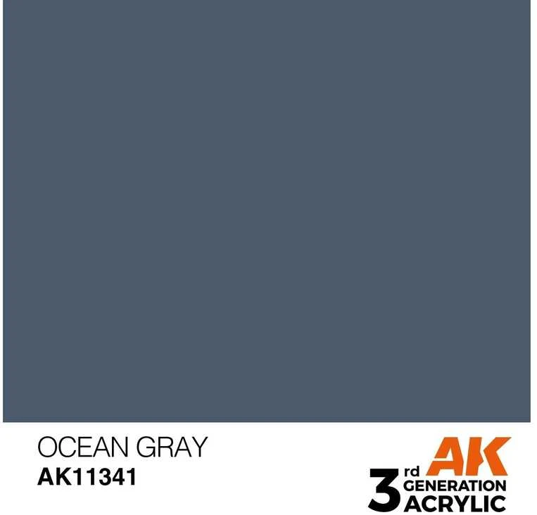 AK Interactive Ocean Gray AFV akriliniai dažai, 17 ml (FS35164)