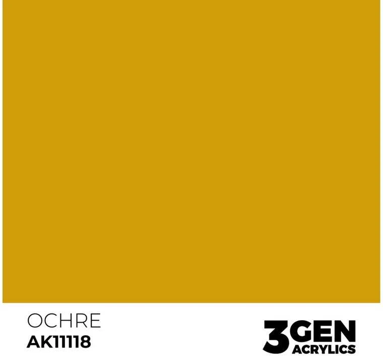 AK Interactive Ocher 3rd Gen akriliniai dažai 17 ml AK11118
