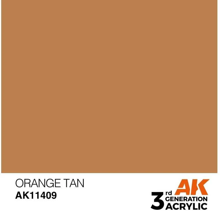 AK Interactive Oranžinis TAN figūrėlių akriliniai dažai 17 ml