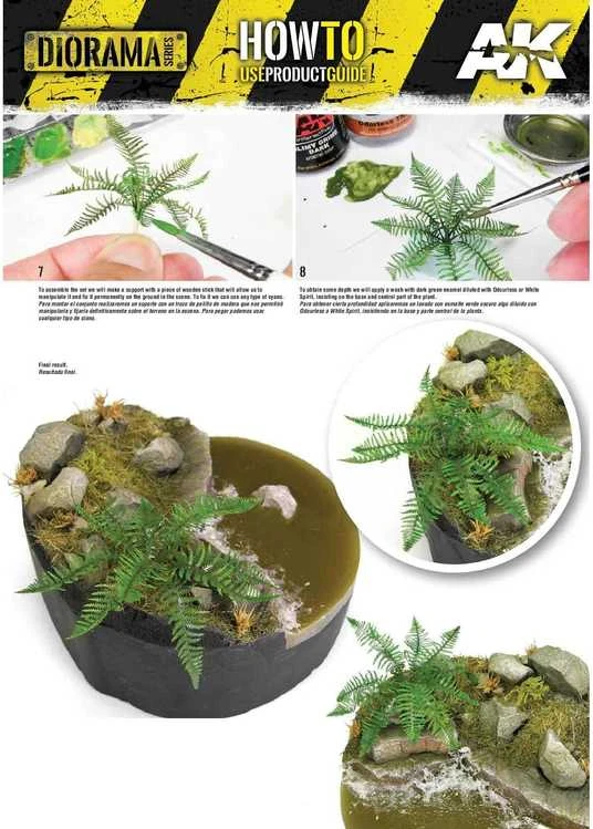 AK Interactive papartis dioramoms 1/32–1/35, AK8136