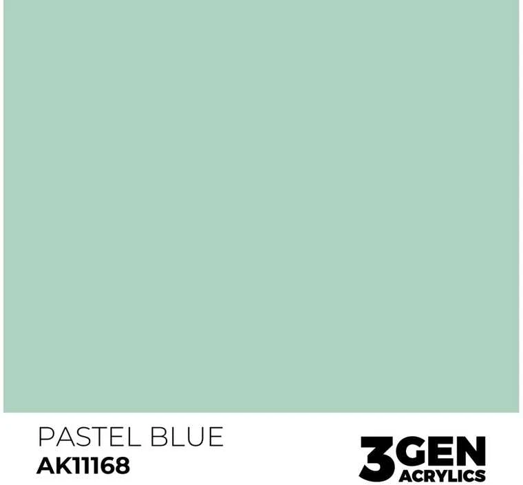 AK Interactive Pastel Mėlyna 3rd Gen akriliniai dažai 17 ml