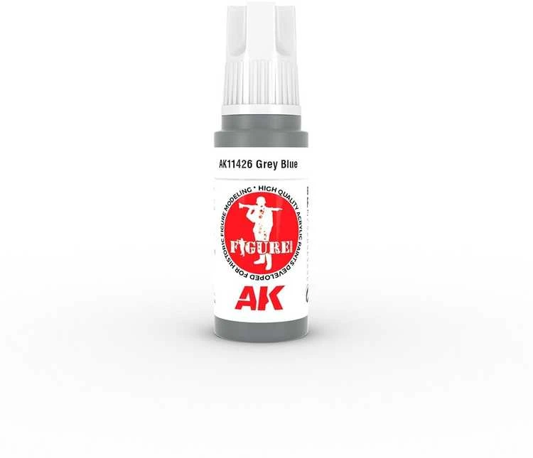 AK Interactive Pilkas Mėlyna figūrėlių akriliniai dažai 17ml AK11426