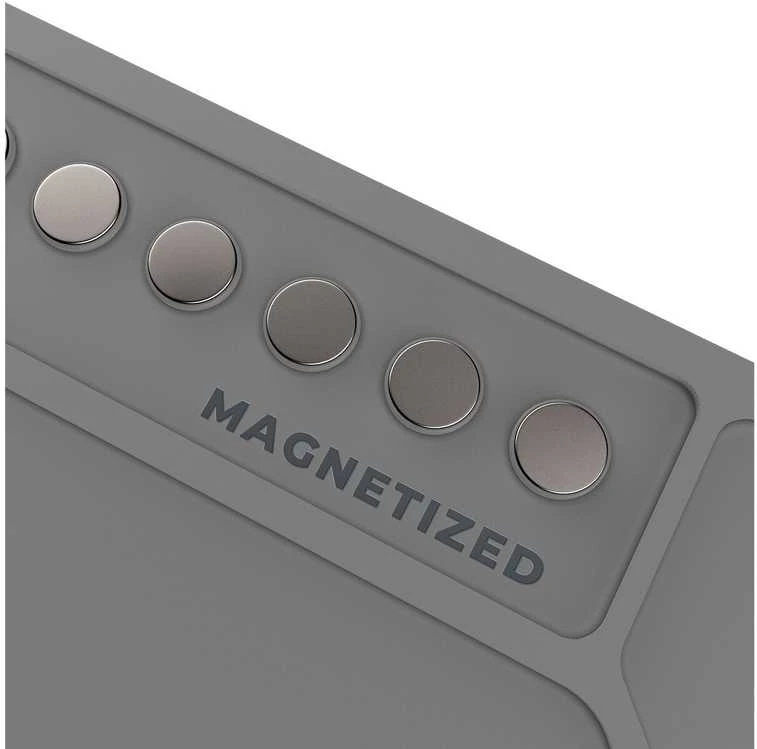 AK Interactive pilkas silikoninis dažymo kilimėlis su magnetais