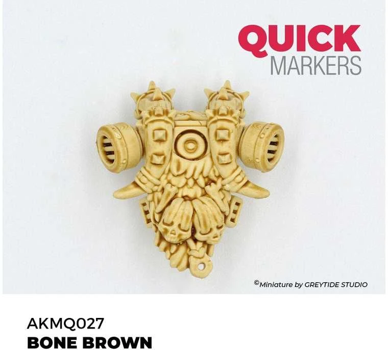 AK Interactive QUICK MARKER Bone Brown žymeklis miniatiūroms AKMQ027