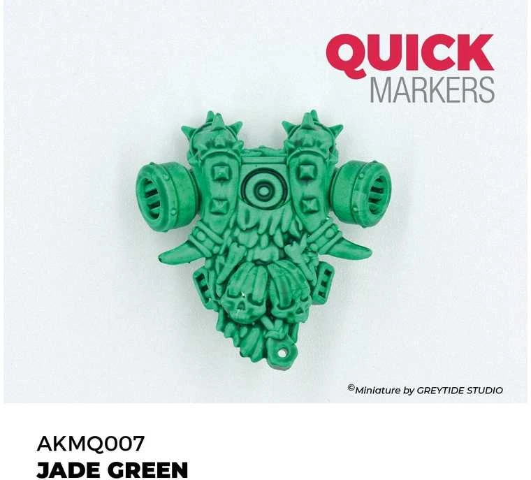 AK Interactive QUICK MARKER Jade Žalias žymeklis miniatiūroms