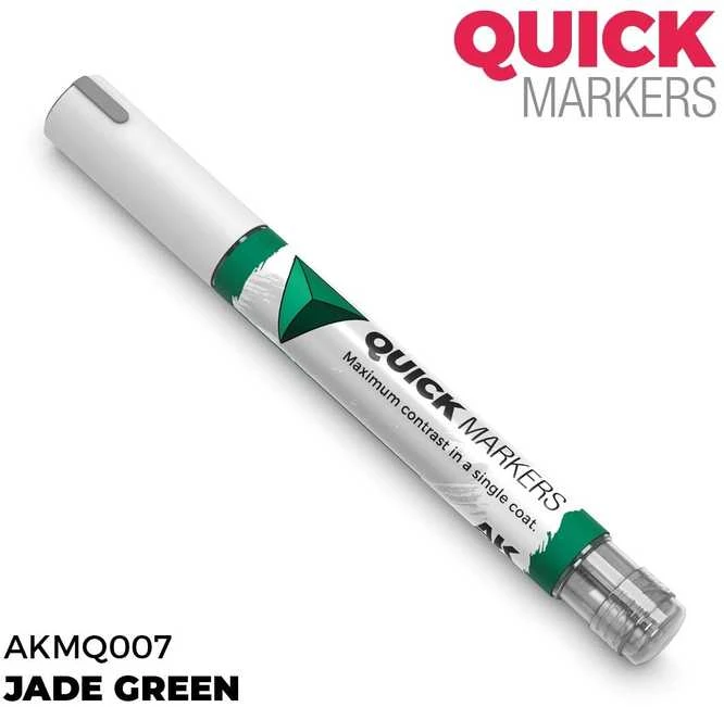 AK Interactive QUICK MARKER Jade Žalias žymeklis miniatiūroms