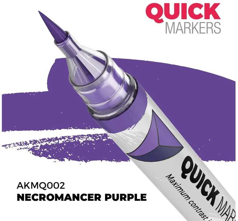 AK Interactive Quick Marker Necromancer Violetinė miniatiūrų žymeklis