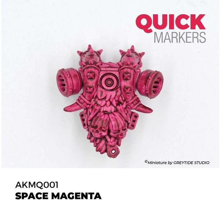 AK Interactive QUICK MARKER Space Magenta žymeklis miniatiūroms