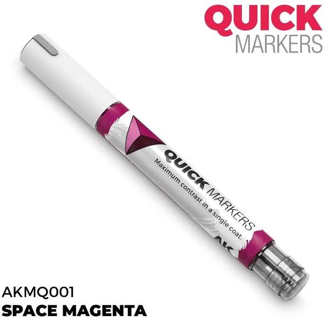 AK Interactive QUICK MARKER Space Magenta žymeklis miniatiūroms