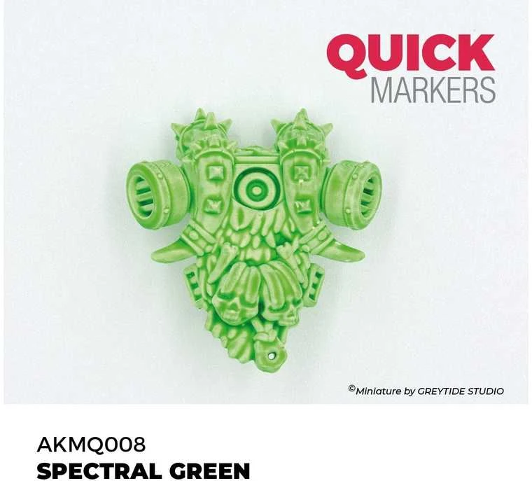 AK Interactive QUICK MARKER Spectral Žalias žymeklis miniatiūroms