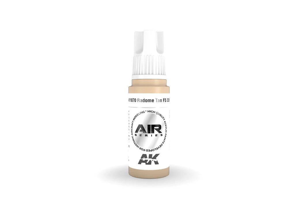 AK Interactive Radome Tan FS33613 akriliniai dažai modeliams AIR 17 ml