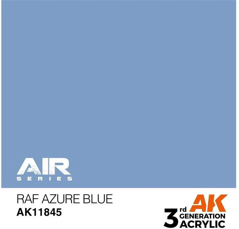AK Interactive RAF Azure Mėlyna akriliniai dažai 17 ml lėktuvų modeliams