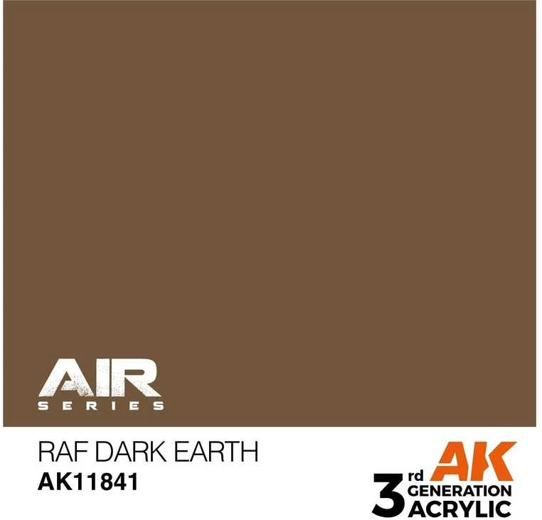 AK Interactive RAF Dark Earth akriliniai dažai lėktuvų modeliams 17ml