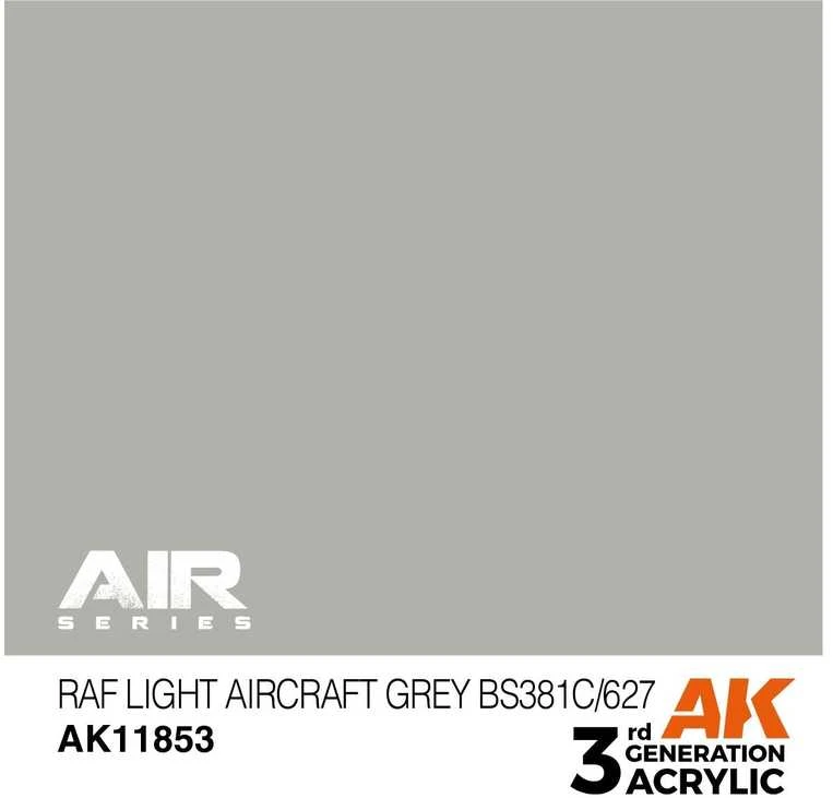 AK Interactive RAF Light Aircraft Pilkas akriliniai dažai 17 ml