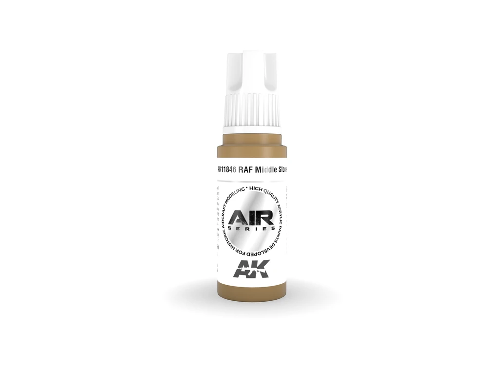 AK Interactive RAF Middle Stone akriliniai dažai lėktuvų modeliams 17ml