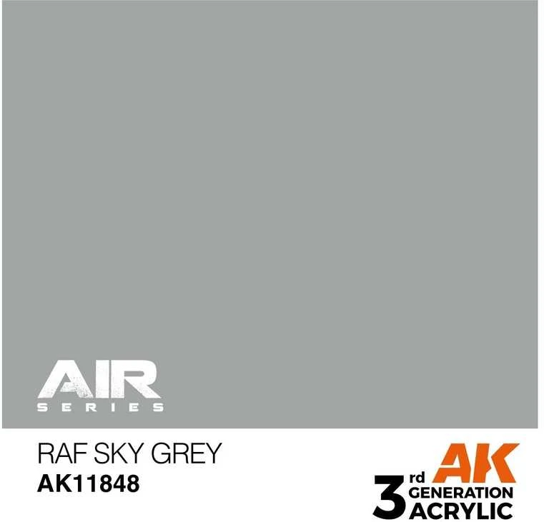 AK Interactive RAF Sky Pilkas AIR akriliniai dažai 17ml AK11848