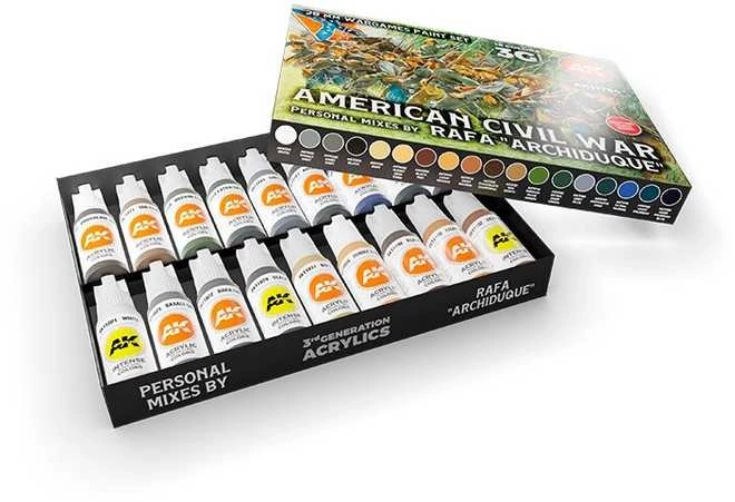 AK Interactive Rafa Archiduque akrilinių dažų rinkinys miniatiūroms