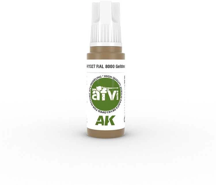 AK Interactive RAL 8000 Gelbbraun akriliniai dažai karinei technikai 17ml