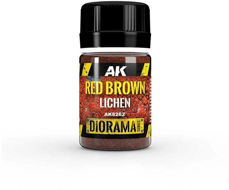 AK Interactive raudonai rudos kerpės dioramoms AK8262