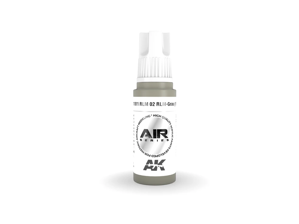 AK Interactive RLM 02 Grau akriliniai lėktuvų dažai 17ml