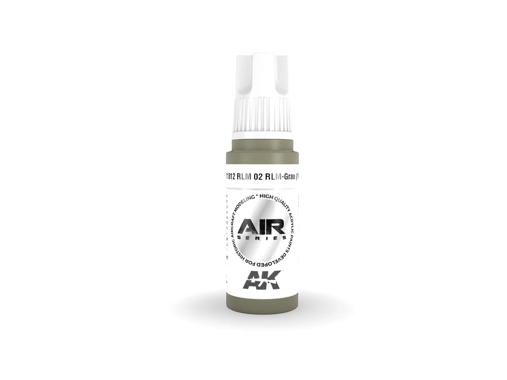 AK Interactive RLM 02 pilka akriliniai dažai lėktuvų modeliams 17 ml