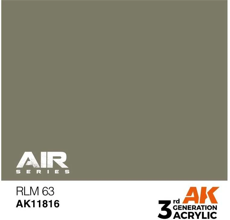 AK Interactive RLM 63 AIR akriliniai lėktuvų modelių dažai 17 ml