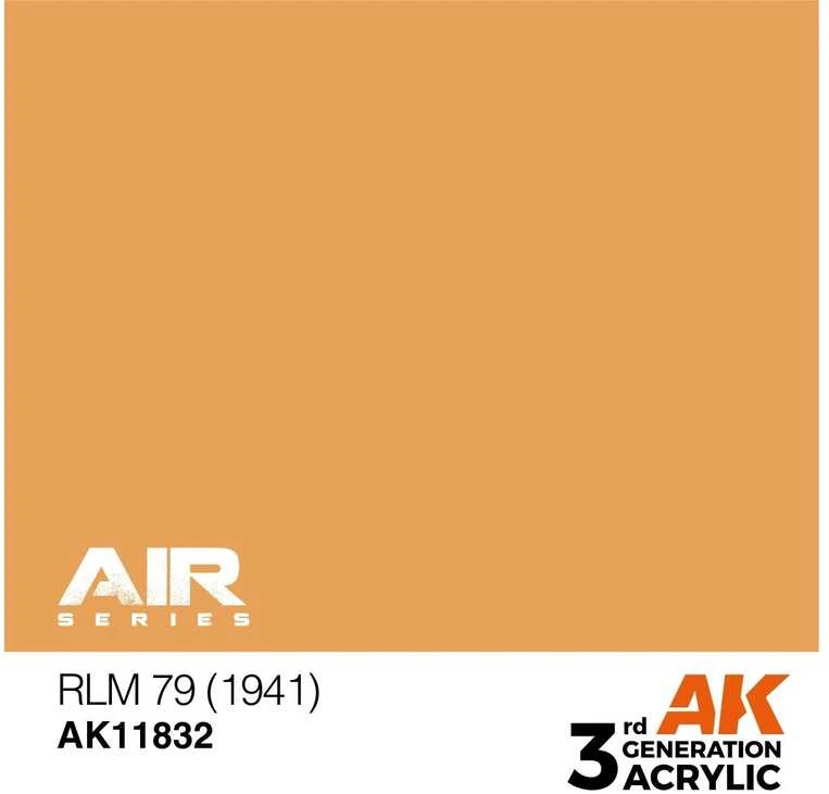 AK Interactive RLM 79 (1941) AIR (3-osios kartos) akriliniai dažai 17 ml
