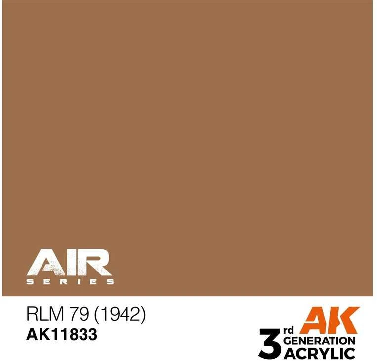 AK Interactive RLM 79 (1942) akriliniai lėktuvų dažai AIR, 17 ml