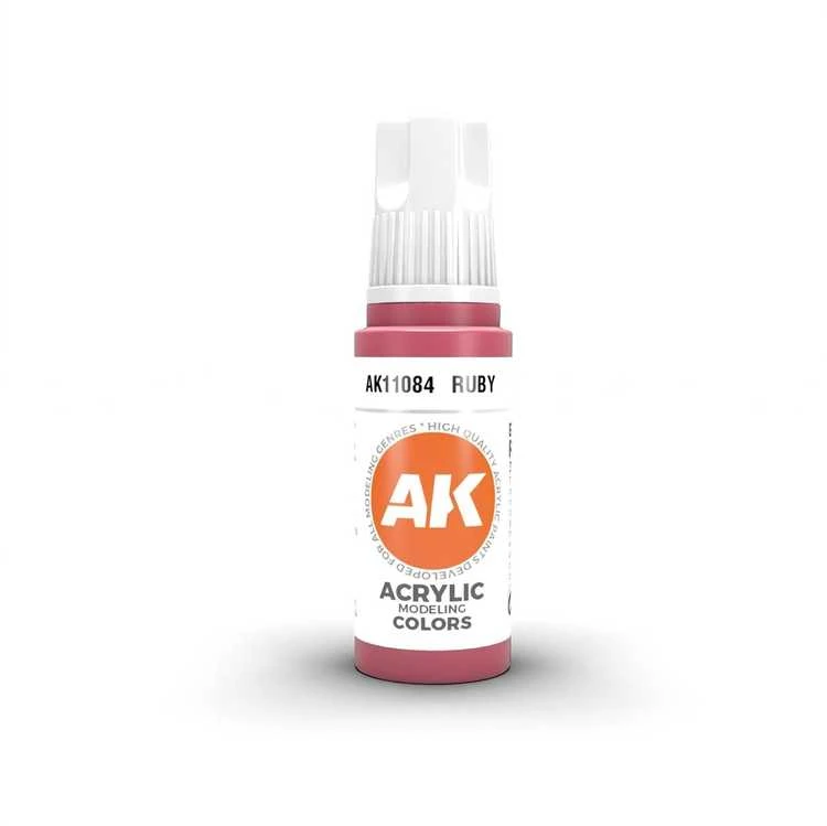 AK Interactive Ruby akriliniai dažai 17ml (AK11084)