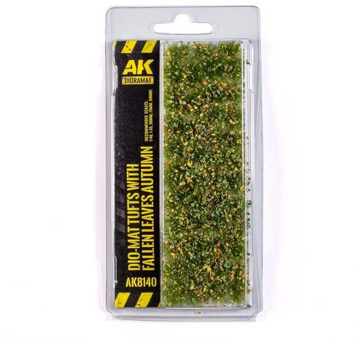 AK Interactive rudens žolės kuokšteliai su lapais dioramoms AK8140