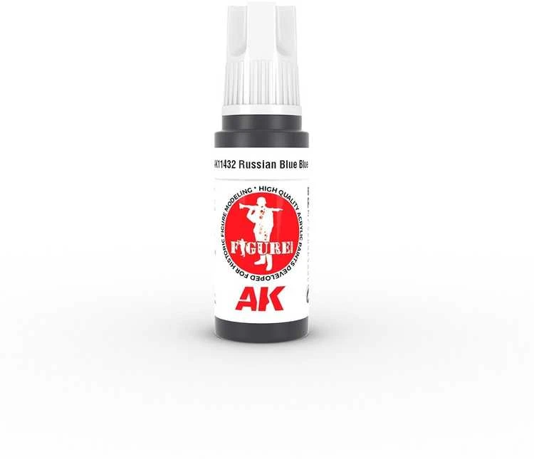 AK Interactive Russian Mėlyna Base figūrėlių akriliniai dažai 17 ml