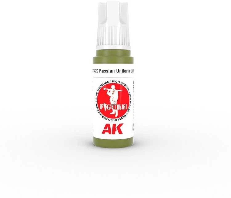 AK Interactive Russian Uniform Lights akriliniai dažai figūrėlėms 17ml