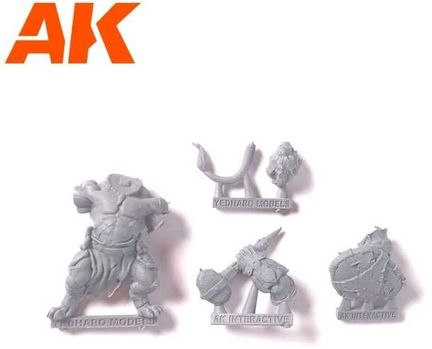 AK Interactive Sergio Vilches 3Gen akriliniai dažai 14vnt + figūrėlė