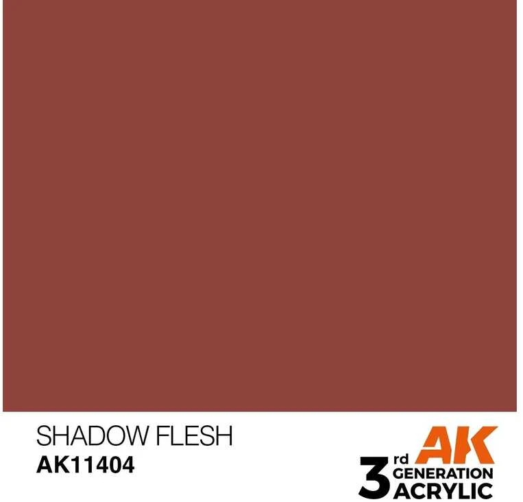 AK Interactive Shadow Flesh akriliniai dažai figūrėlėms 17 ml