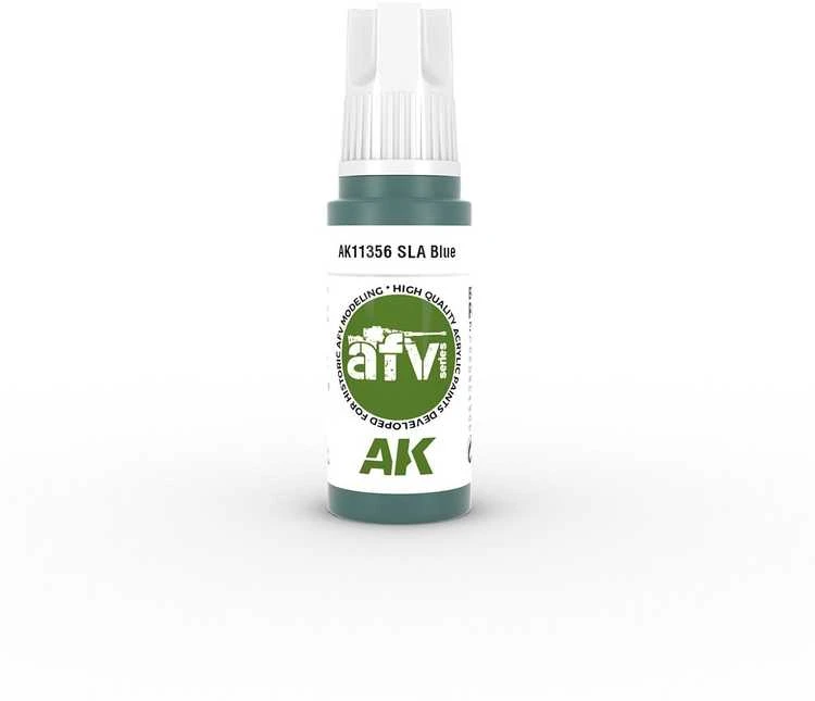 AK Interactive SLA Mėlyna akriliniai dažai AFV technikai, 17 ml