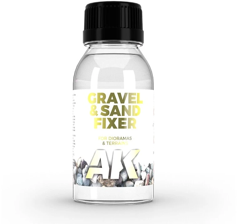 AK Interactive smėlio ir žvyro klijai dioramoms, 100 ml