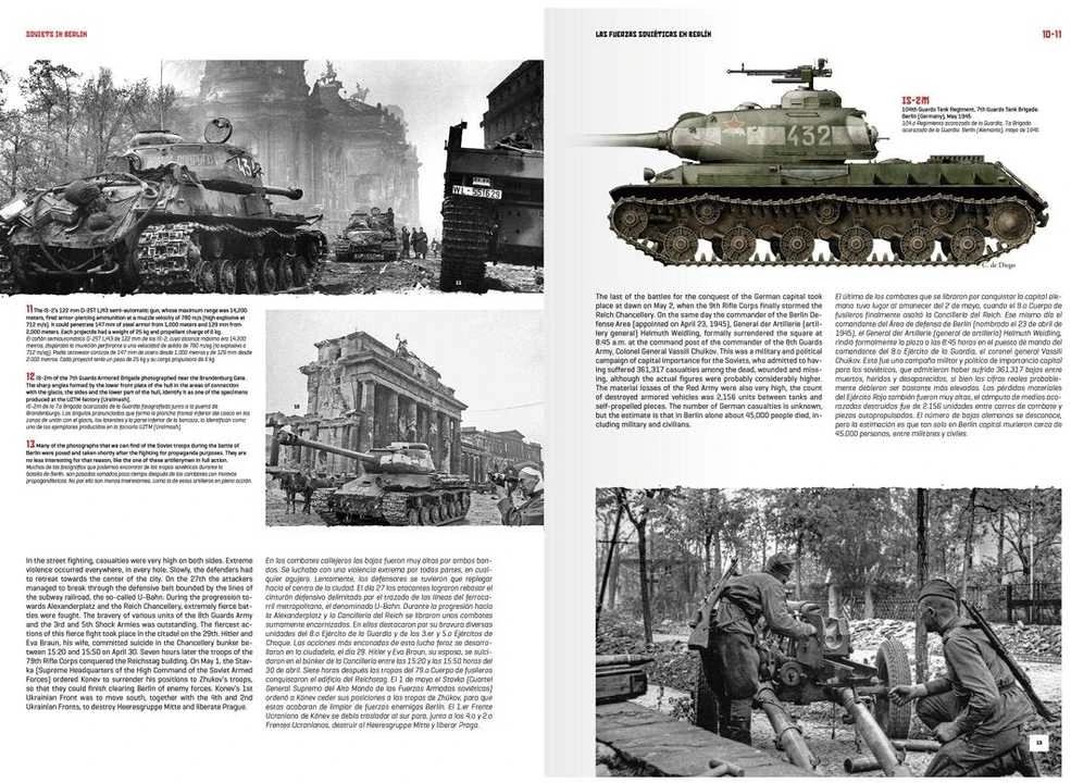 AK Interactive „Sovietai Berlyne“ dioramų knyga (anglų / ispanų)