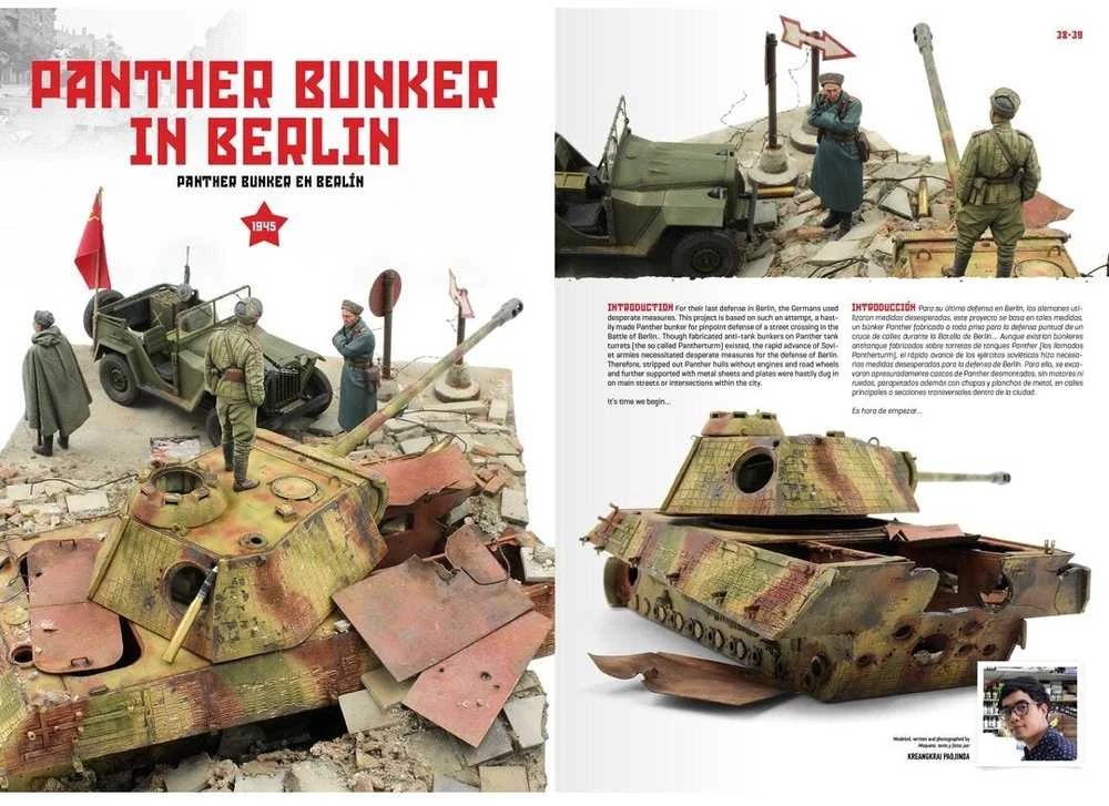 AK Interactive „Sovietai Berlyne“ dioramų knyga (anglų / ispanų)