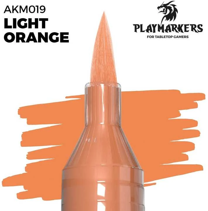 AK Interactive šviesiai oranžinis akrilinis žymeklis PLAYMARKER