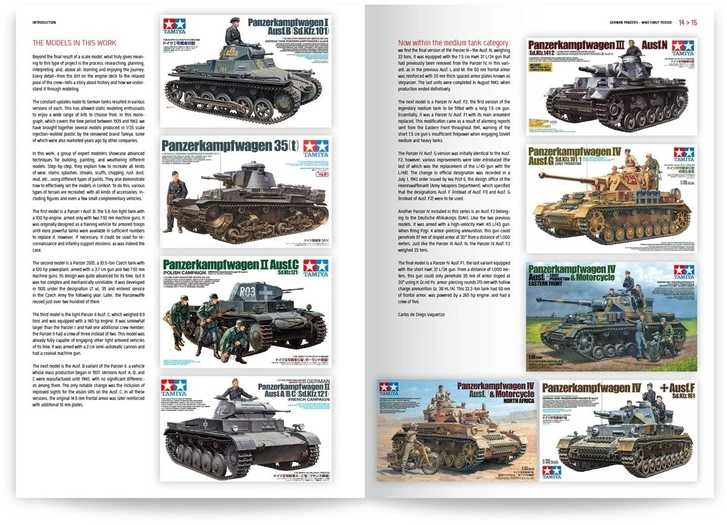 AK Interactive: Tamiya vokiečių tankų dažymo gidas 1939–1942