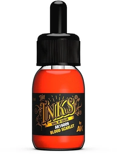 AK Interactive The Inks rašalų rinkinys Nature Colors 3×30 ml AK16025