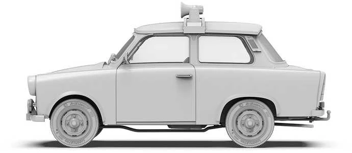 AK Interactive Trabant 601S 1/35 plastikinis surenkamas automobilis