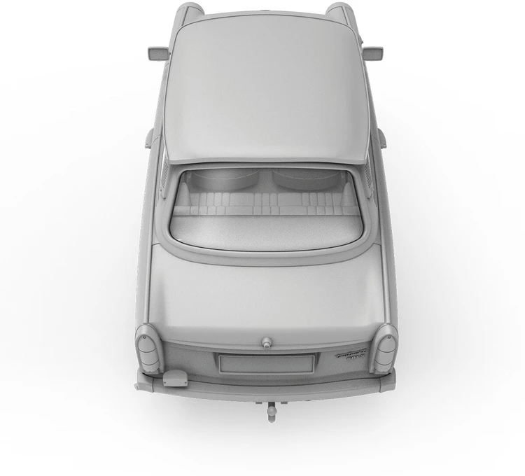 Ak Interactive Trabant 601S Rallye plastikinis modelis 1/35 automobilių entuziastams