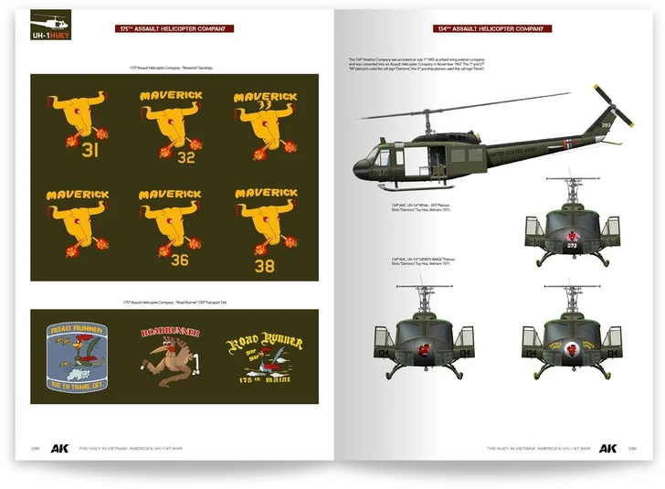 Ak Interactive UH-1 Huey Vietnamo kare – istorijos knyga, kietas viršelis, 360 p.