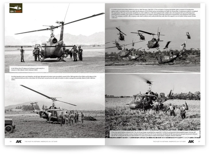 Ak Interactive UH-1 Huey Vietnamo kare – istorijos knyga, kietas viršelis, 360 p.