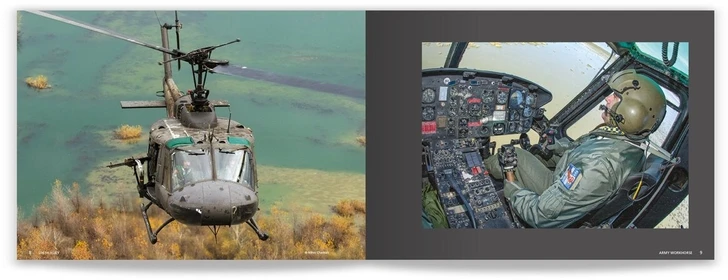 Ak Interactive UH-1H Huey sraigtasparnio nuotraukų knyga, 108 p., minkštas viršelis, EN